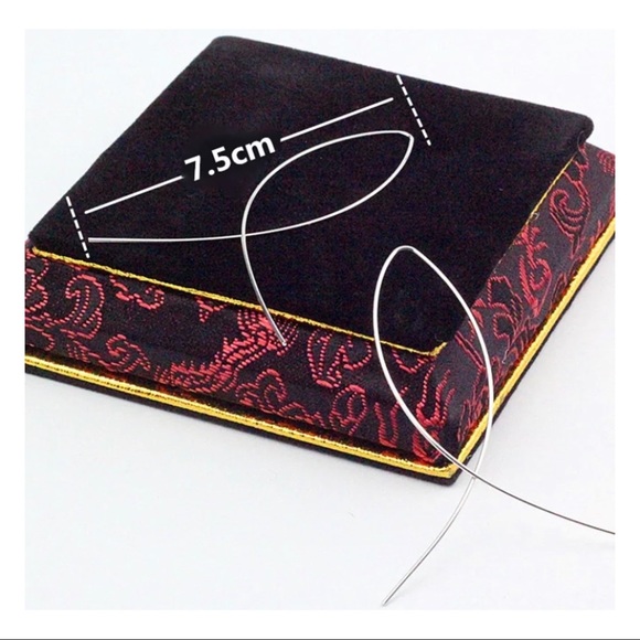 Silver Fish Loop Earrings - Picture 2 of 3